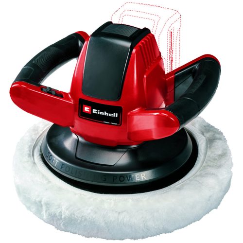 Einhell akkus polírozó 18 V CE-CB 18/254 Li - Solo Akku és töltő nélkül
