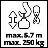 Einhell elektromos emelő 450 W 250 kg TC-EH 250