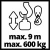 Einhell elektromos emelő 1050 W 600 kg TC-EH 600