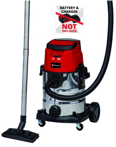 Einhell akkus száraz-nedves porszívó 36 V TE-VC 36/25 Li S-Solo Akku és töltő nélkül