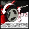 Einhell benzines/elektromos fűnyíró 1940 W GC-PM 46 SM HW-E Li 2Ah Akkuval és töltővel