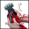 Einhell akkus sövénynyíró olló 18 V GE-CG 18/100 Li-Solo Akku és töltő nélkül