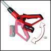 Einhell akkus magassági ágvágó 18 V GE-LC 18 LI T- Solo Akku és töltő nélkül