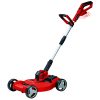 Einhell akkus fűszegélynyíró kerekes adapterrel 18 V GE-CT 18/28 Li TC-Solo Akku és töltő nélkül