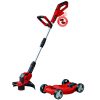 Einhell akkus fűszegélynyíró kerekes adapterrel 18 V GE-CT 18/28 Li TC-Solo Akku és töltő nélkül