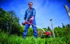 Einhell akkus szegélynyíró 36 V GP-CT 36/35 Li BL-Solo Akku és töltő nélkül