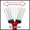 Einhell akkus gyümölcsszedő 18 V GE-FS 18/53 Li-Solo Akku és töltő nélkül