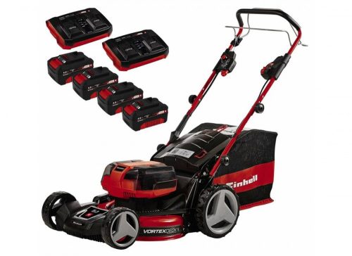 Einhell akkus fűnyíró 36 V GE-CM 36/47 S HW Li 4x4 Ah akkuval és 2x duplatöltővel