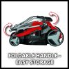 Einhell akkus fűnyíró 36 V GE-CM 36/43 Li M-Solo Akku és töltő nélkül