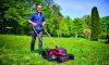 Einhell akkus fűnyíró 36 V GP-CM 36/47 S Li BL 4x4 Ah akkuval és 2 töltővel