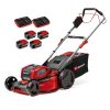 Einhell akkus fűnyíró 36 V GP-CM 36/52 S Li BL 4x5,2Ah akkuval és 2 dupla töltővel