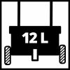 Einhell szórókocsi GC-SR 12