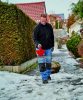 Einhell akkus kézi szóró 18 V GE-US 18 Li Solo Akku és töltő nélkül
