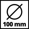 Einhell fugatisztító kefe 15 mm GC-CC 18 Li termékhez