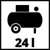 Einhell kompresszor 24 L 8 bar TC-AC 190/24/8