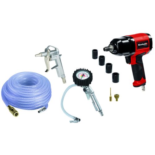 Einhell kompresszor tartozék készlet 10 részes