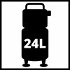 Einhell kompresszor, olajmentes 24 L 8 bar TE-AC 24 Silent plus