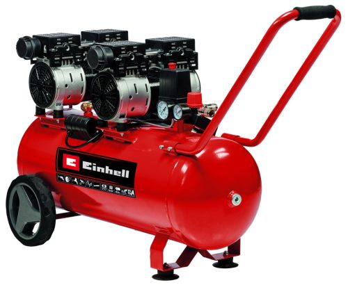 Einhell kompresszor, olajmentes 50 L 8 bar TE-AC 270/50 Silent Plus