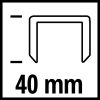 Einhell tűzőkapocs 5,8 x 40 mm 3000 db