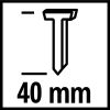 Einhell tűzőszeg 40 mm 3000 db