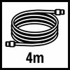 Einhell spiráltömlő 4m