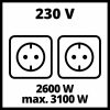 Einhell áramfejlesztő 3100 W TC-PG 35/E5 W
