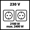 Einhell áramfejlesztő 2400 W TC-PG 25/1/E5