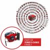 Einhell akkus tömlődob 18 V GE-HR 18/30 Li-Solo Akku és töltő nélkül