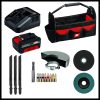 Einhell akkus gépszett 18 V TE-TK 18/3 Li Kit (JS+CD+AG) 4Ah Akkuval és töltővel