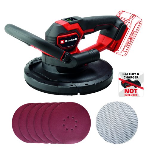 Einhell akkus falcsiszoló 18 V TP-DWS 18/225 Li BL Solo Akku és töltő nélkül