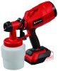 Einhell akkus festékszóró 18 V TC-SY 18/60 Li - Solo Akku és töltő nélkül
