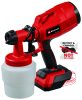 Einhell akkus festékszóró 18 V TC-SY 18/60 Li - Solo Akku és töltő nélkül