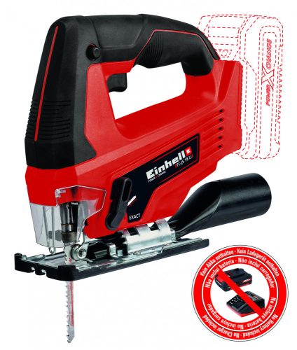 Einhell akkus dekopírfűrész 18 V TC-JS 18 Li Solo Akku és töltő nélkül