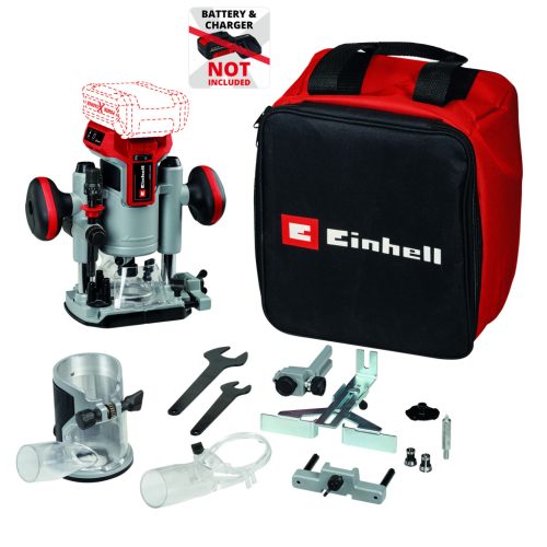 Einhell akkus felső- és élmaró 18 V TP-RO 18 Set Li BL - Solo Akku és töltő nélkül