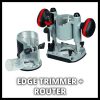 Einhell akkus felső- és élmaró 18 V TP-RO 18 Set Li BL - Solo Akku és töltő nélkül