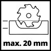 Einhell elektromos lapostipli maró 900 W TE-BJ 900