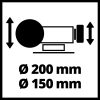 Einhell száraz-nedves köszörű 200 mm TC-WD 200/150