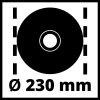 Einhell elektromos sarokcsiszoló 2350 W TE-AG 230