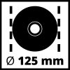 Einhell elektromos sarokcsiszoló 750 W TE-AG 125/750
