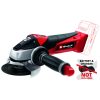 Einhell akkus sarokcsiszoló 18 V TE-AG 18 Li - Solo Akku és töltő nélkül