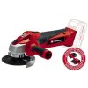 Einhell akkus sarokcsiszoló 18 V TC-AG 18/115 Li - Solo Akku és töltő nélkül