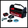 Einhell akkus sarokcsiszoló 18 V TE-AG 18/115 Li 4Ah akkuval és töltővel