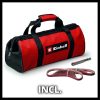 Einhell akkus csiszolószalagos gép 18 V TE-BF 18 Li-solo Akku és töltő nélkül Kofferben