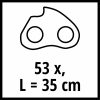 Einhell láncfűrész lánc 35 cm 53 fog