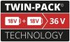 Einhell akku 2x4 Ah, PXC-Twinpack