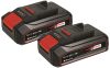 Einhell akku 2x2,5 Ah, PXC-Twinpack