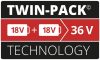 Einhell akku 2x2,5 Ah, PXC-Twinpack