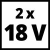 Einhell akku 2x2,5 Ah, PXC-Twinpack
