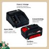 Einhell akku 4 Ah, töltővel Power X-Change Starter-Kit