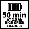 Einhell akku 2,5 Ah, töltővel Power X-Change Starter-Kit